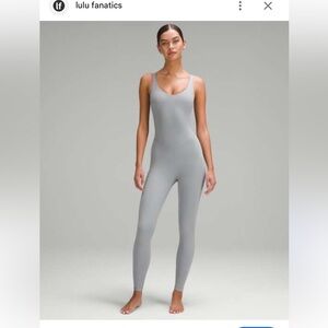 lululemon athletica Women's Gray Bodysuit